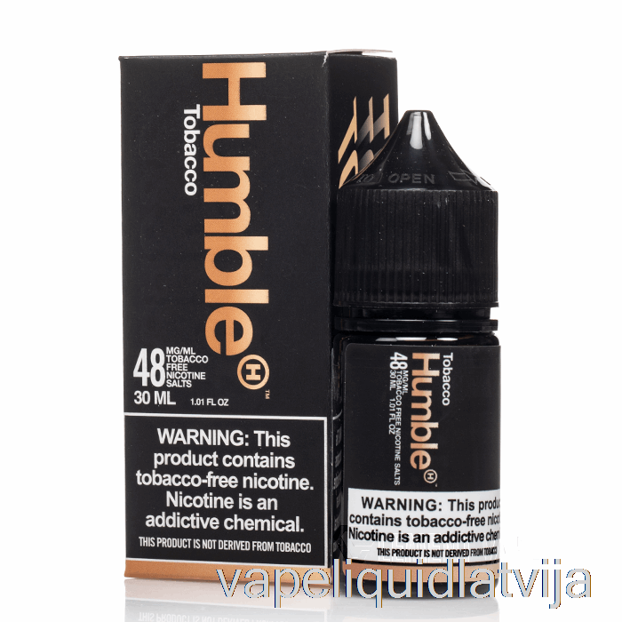 Tabaka - Pazemīgie Sāļi - 30ml 48mg Vape šķidrums